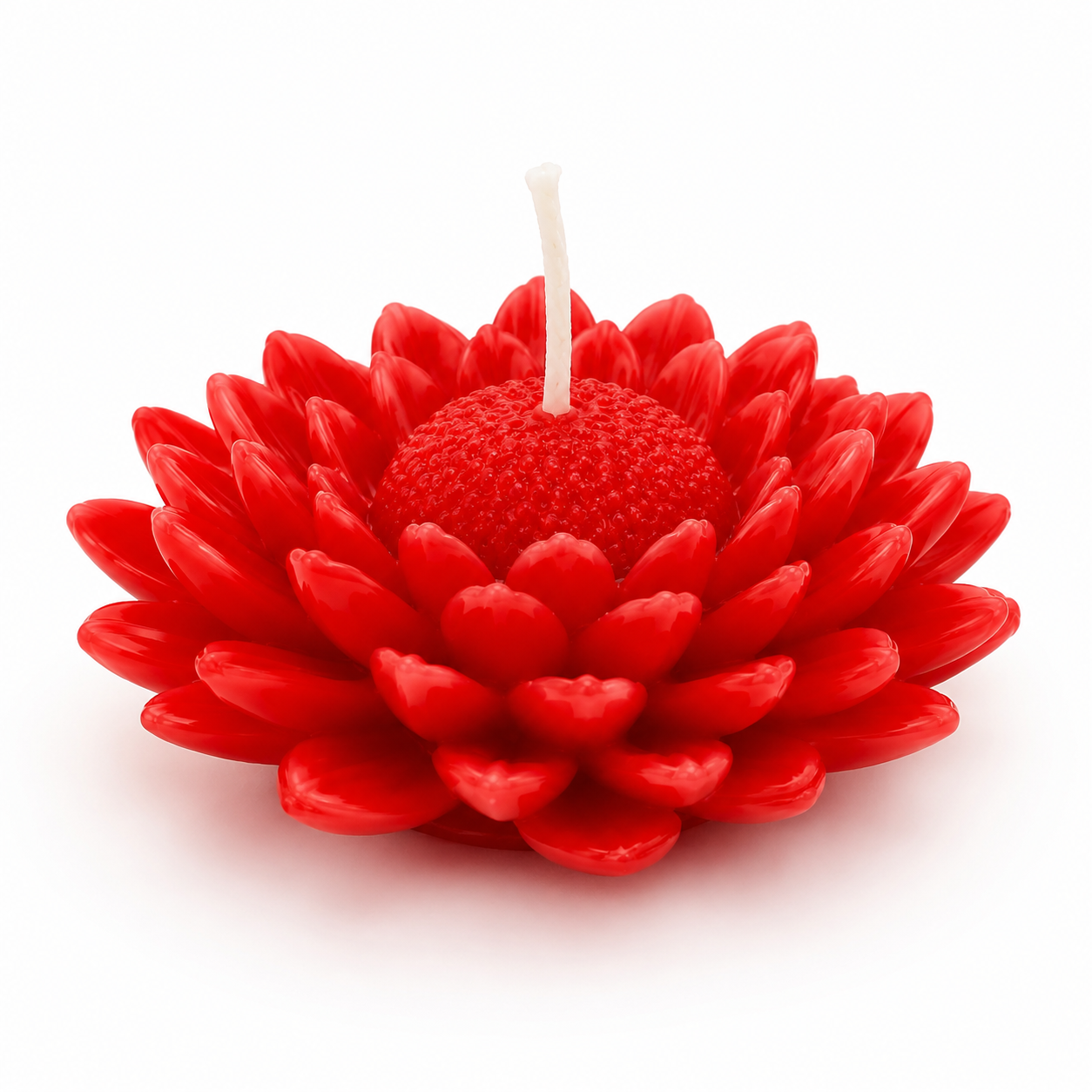 Crimson Bloom Candle ❤️
