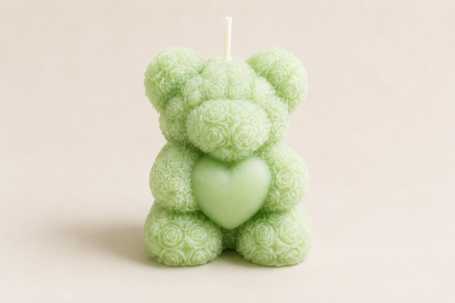 Rose Bear Glow Candle ✨